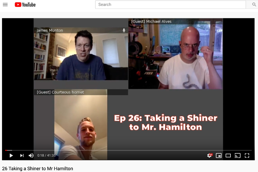 26: Taking a Shiner to Mr. Hamilton